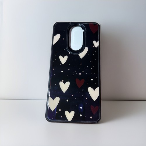For LG Stylo 4/LG Stylo 4 Graphic Fashion Case With Hearts ๐ - Picture 2 of 5