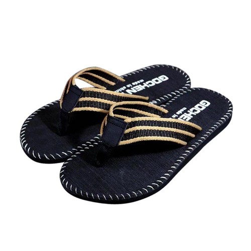 Men's Summer Flip Flops Leisure Sandals Lightweight Slipper Shoes Stylish Male - Picture 4 of 33