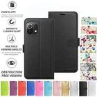 For Xiaomi Mi 11 Lite Case Cover Flip Folio Leather Wallet Credit Card Slot