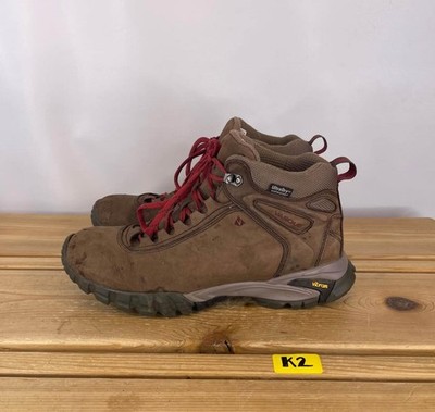 Vasque Talus UltraDry Waterproof Hiking Boots Brown Leather Men's Size 11 M