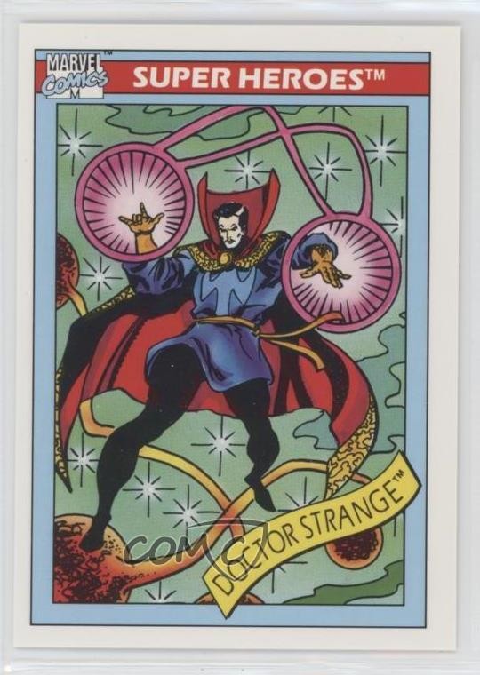 1990 Impel Marvel Universe Super Heroes Doctor Strange #34 0d08