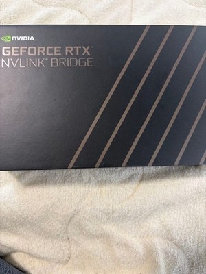 NVIDIA RTX NVLink Bridge 4-Slot 30 Series GPU Link 112GB/s Used