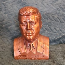 Banthrico Metal John F. Kennedy Security State Bank IA Promotional Piggy Bank