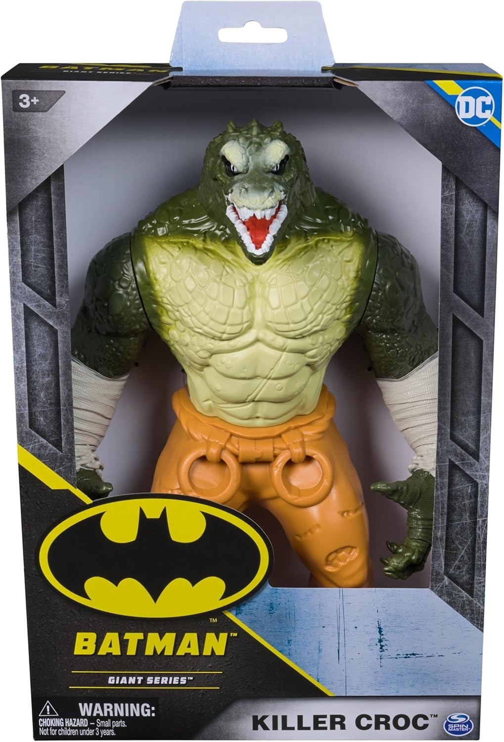 DC Comics, Batman Giant Series Killer Croc Action Figure, 30-centimetre Superhero Collectible Kids’ Toys for Boys and Girls Aged 3+ - Image 4