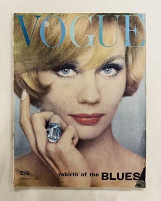 Vintage Vogue Magazine   1st February 1962