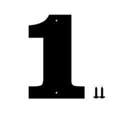 3 Inch House Numbers and Metal Letters for Outdoor Signs   Coated Address Let...