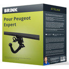 Attelage pour Peugeot Expert type V démontable sans outil Brink TOP