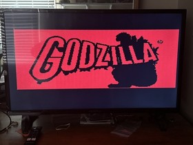 Godzilla & Godzilla 2 Nintendo Nes Cleaned/Tested