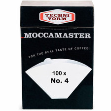 Moccamaster Technivorm 85022 Paper Filter No. 4 White | 100 filters