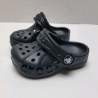 Crocs Baby Toddler Unisex Black Baya Clog Little Kids Size C 5 Slip On