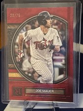 2025 Topps Museum Collection - Joe Mauer #73 Ruby /75