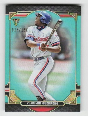 2022 Topps Triple Threads #93 Vladimir Guerrero BASEBALL Montreal Expos
