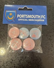 Portsmouth Fc Football Club Logo Pompey Pin Badges (see Description)