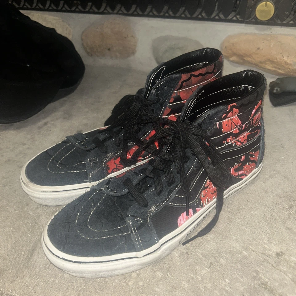 Vans x Stranger Things Sk8 High Upside Down Friends Don't Lie мужские 8,5 женские 10 - Изображение 3 из 4