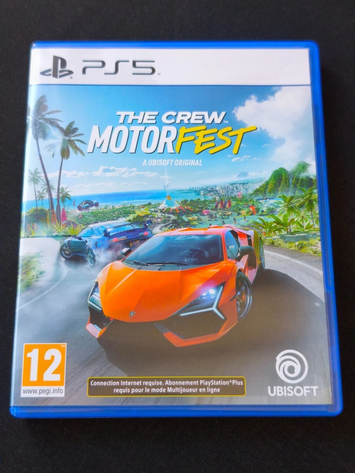 PS5 /The Crew Motorfest/VF/TBE/sans rayures, photo 1 sur 3