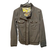 Columbia Women's Olive Green Utility Jacket Omni Shade Sun Protection Medium