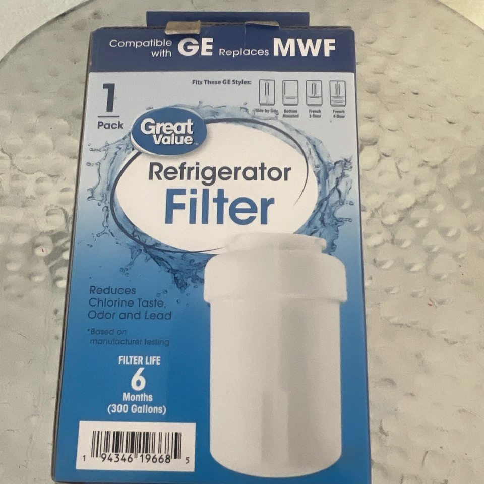 Great Value Refrigerator Replacement Filters- Fits GE MWF -1 PK - Image 3 of 4