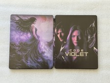 Code Violet Custom made Steelbook/SteelUp Case PS4/PS5/Xbox No Game New