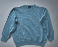 Burberry Vintage Pullover blau Rundhals Größe M (5)