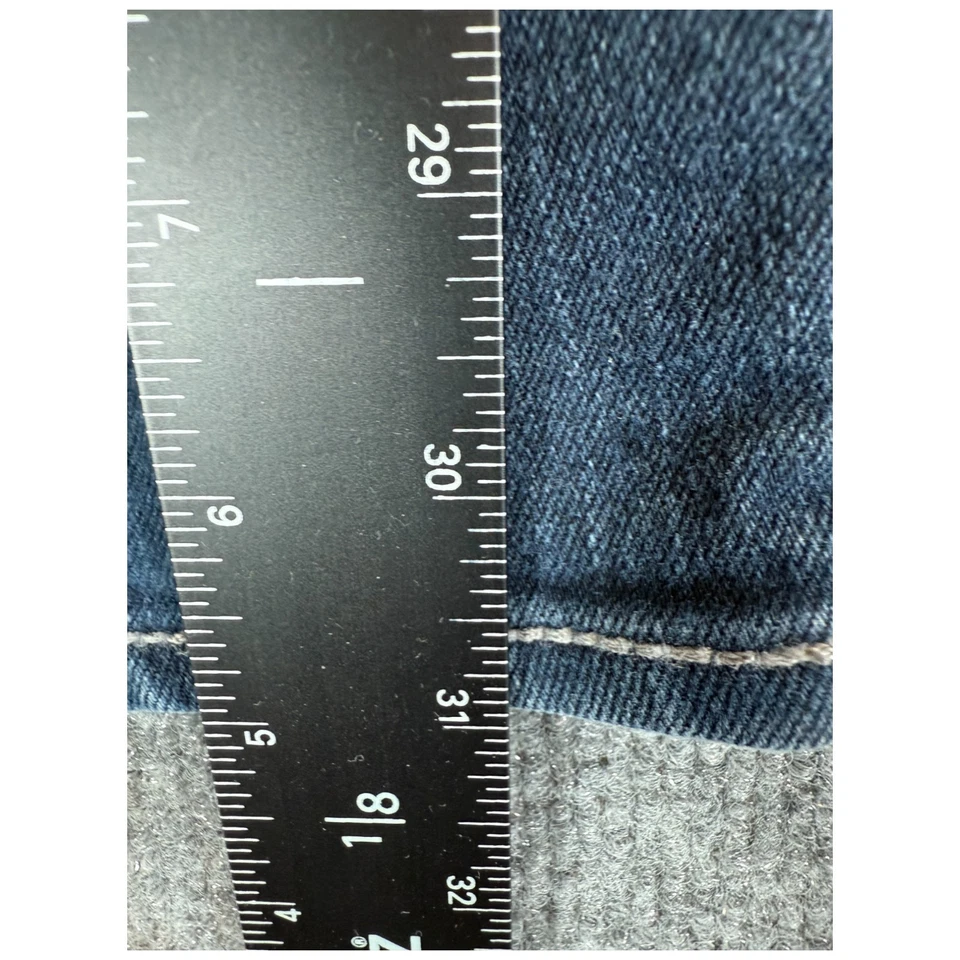 Big Star Jeans Womens Size 25x31 Jenae Skinny Blue Distressed Faded Low Rise Y2K - Image 4 of 4