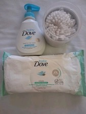 Dove Baby Head To Toe Wash Dove 50 Sensitive Wipes Johnson's Cotton Buds