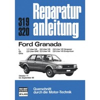 Ford Granada L, Gl, Ghia Bj. Ab Okt. 1977 Bis Sept. 1980 Reparaturhandbuch