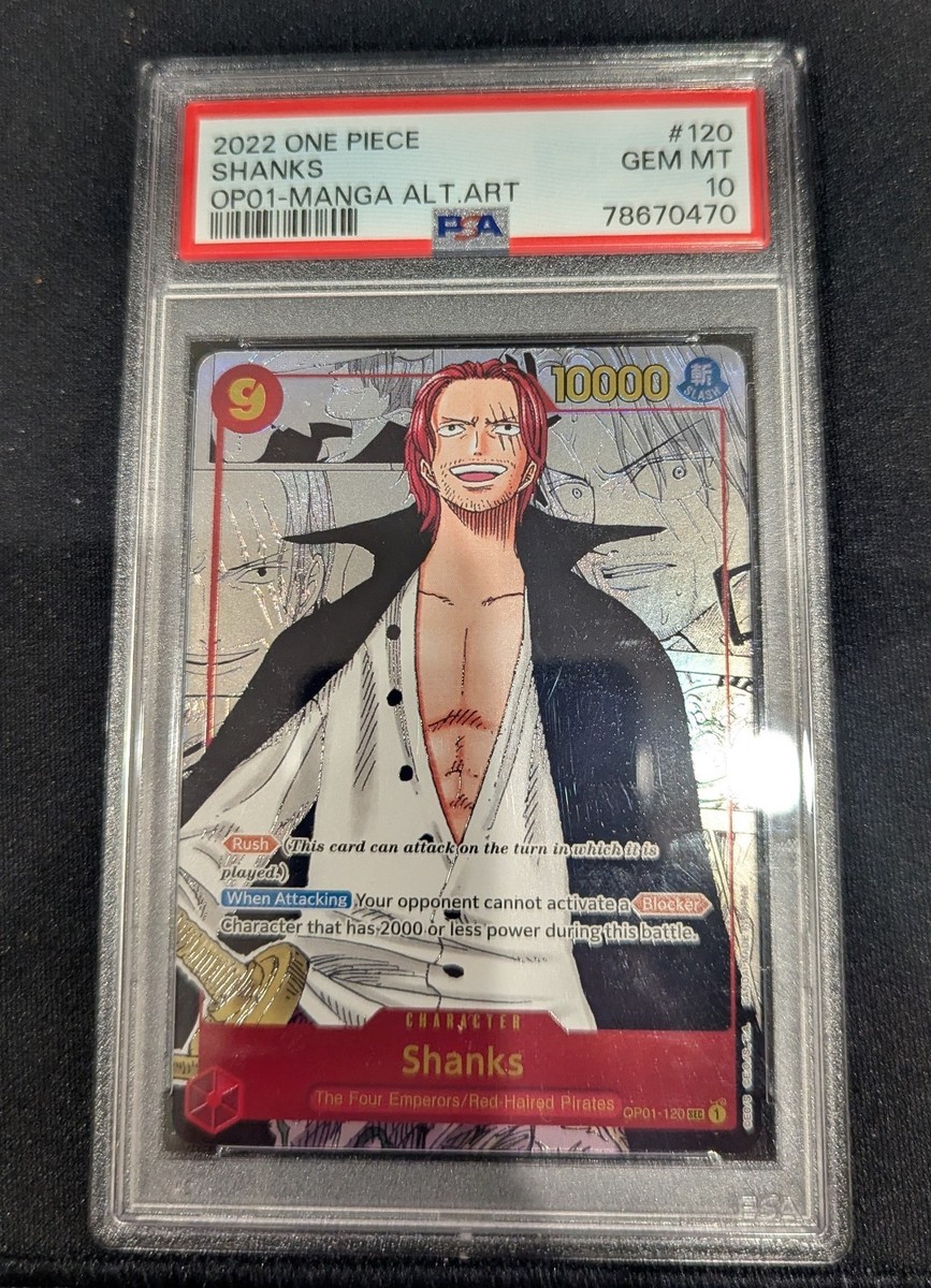 Shanks (Parallelo) OP01-120 SEC - Gioco Di Carte Di One Piece - Foto 10
