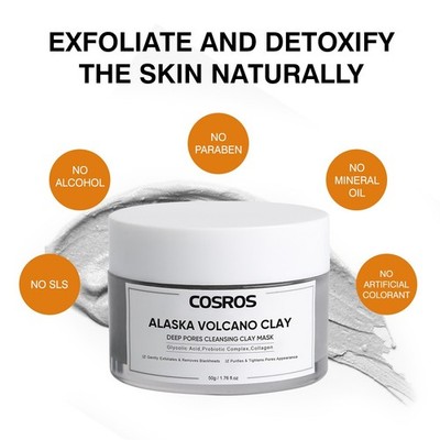 Cosros Alaska Volcano Clay