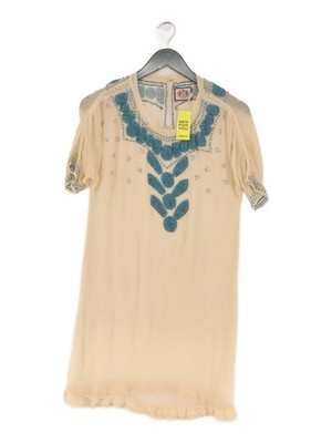 Juicy Couture Midikleid A-Linie S in Creme