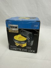 Reese Towpower 421033 Lunette Eye Lock For 2.5 And 3 Inch Pintle Hitches Yellow