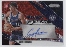 2024-25 Panini Prizm Fast Break Rookie Red 19/99 Cam Christie #FBR-CCC Auto 0m89