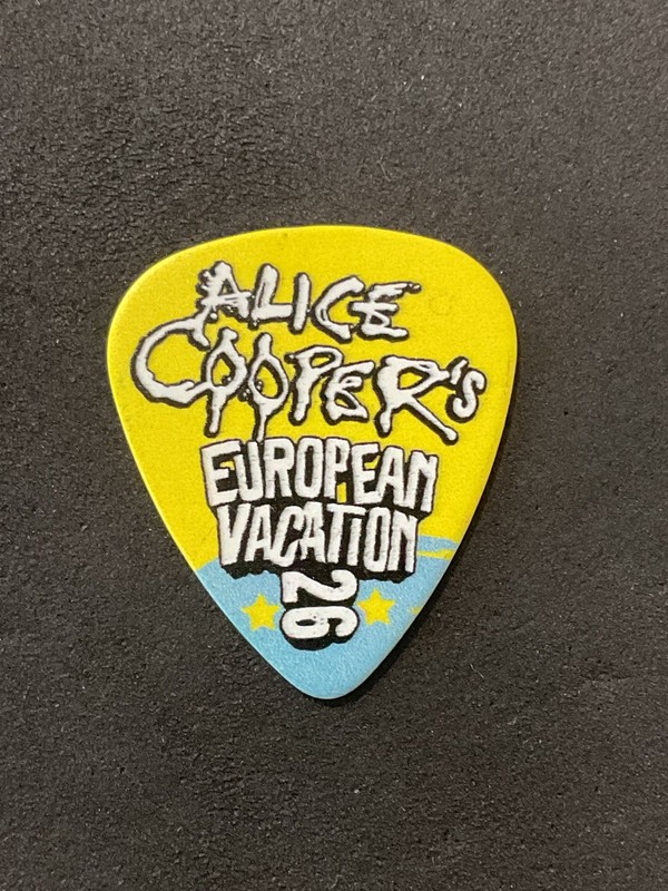 Alice Cooper 'COPENHELL' European Vacation 2026 Tour Guitar Pick