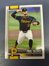 Topps 2026 Series One Paul Skenes Pittsburgh Pirates Topps 75 #100 Card