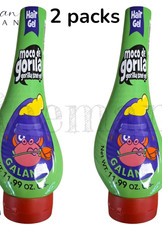 MOCO DE GORILA SNOT GEL GALAN HAIR GREEN SQUIZZ EXTRA SHINE 11.9OZ Packs of 2