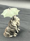 Antique George Heyde Two Cats With Umbrella 1900 Germany Novelty Cast Lead 2.5” — photo 7