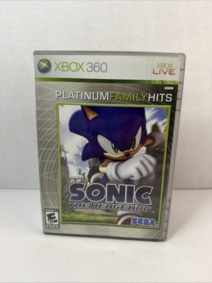 Sonic the Hedgehog Microsoft Xbox 360 Complete CIB W/ Manual