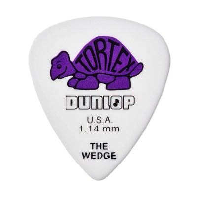 1.14Mm Purple Tortex Guitar Picks 12 Pack Maximum Memory Minimum Wear