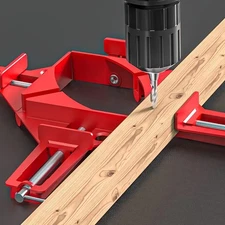 2 pcs Degree Corner Clamp - Woodworking Right Angle Clamp for Frame & Furniture
