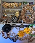 Vintage To Now Estate Costume Jewelry Lot Wearable NICE * READ DESCRIPTION*