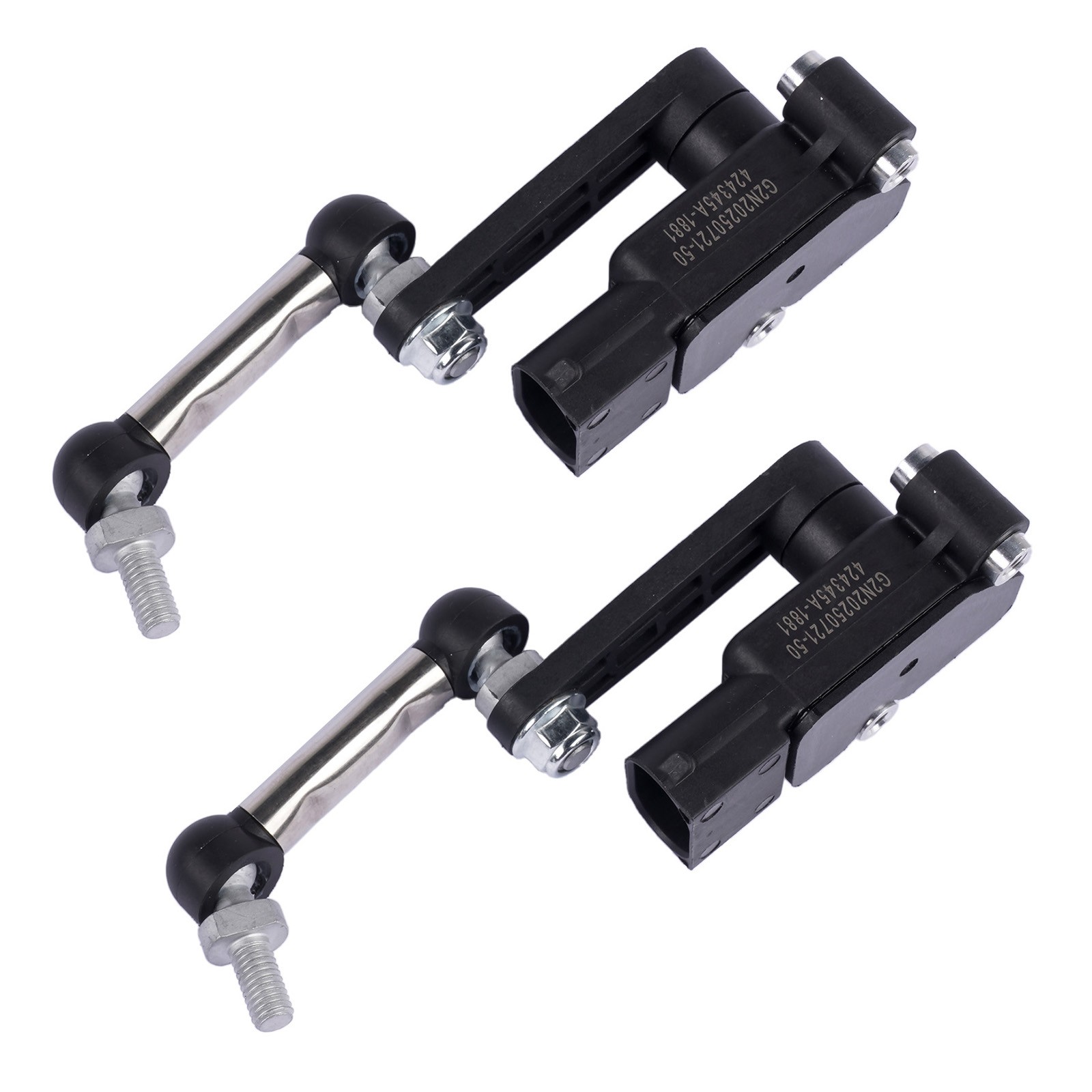 For 2018-2020 Maserati Levante Pair Rear Vehicle Height Sensor Black 670037527