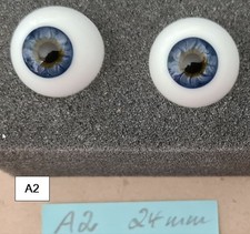 Mundgeblasene Lauscha-Glasaugen für Rebornpu...