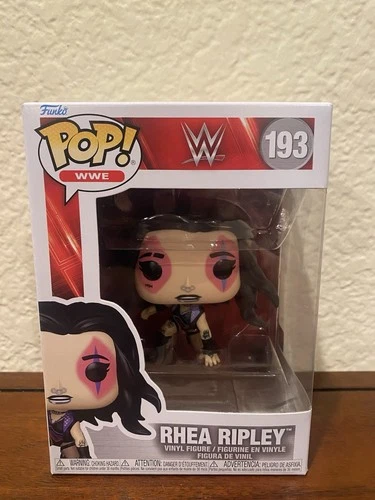 Funko Pop! WWE Rhea Ripley #193 Vinyl Figure In Hand