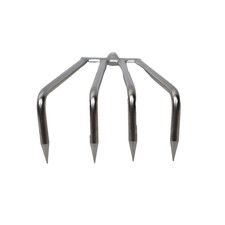 Rastrillo de garra de acero inoxidable para jardinería para hojas y carcasas de sujeción - SOLO GARRA