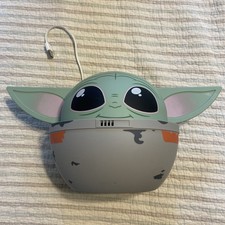 The Mandalorian Baby Yoda Bluetooth Speaker 15  Wide 9  Tall Used