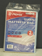 Mattress Bag for Moving Storage - Plastic Mattress Protector Cover, Queen