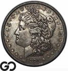1878 8TF Morgan Silver Dollar, 8 Tail Feather, Choice XF Better Date