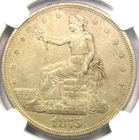 1875-CC Trade Silver Dollar T$1 - NGC AU Details - Rare Carson City Coin!