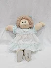 Vintage Cabbage Patch Kids Soft Sculpture Doll Wheat Hair Green Eyes 1984