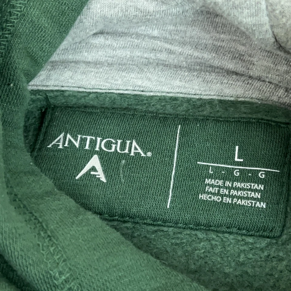 Minnesota Wild Sudadera con Capucha Para Hombres Grande Verde NHL Hockey Pullover Sudadera Polar Foto 4 de 4