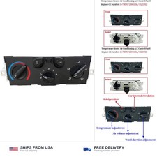 Forwinparts 15-73870 25841856 HVAC Heater Climate Control Module Air Conditio...